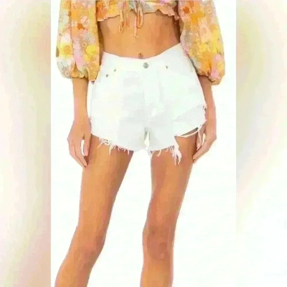 Free people loving good vibrations shorts - Picture 2 of 3